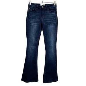 KanCan Dark Wash Bootcut Jeans Women’s 7 27 Mid Rise Stretch Denim